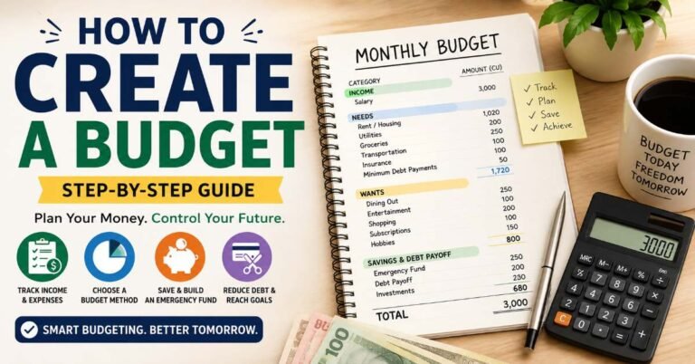 How to Create a Budget: 10 Simple Steps to Take Control of Your Money