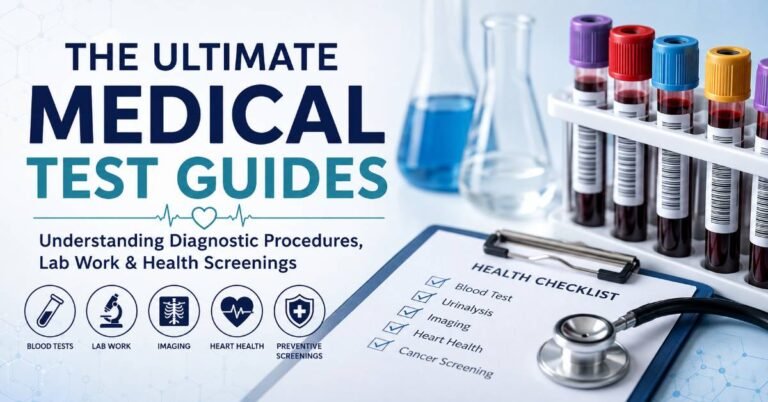 Medical Tests Explained 2026: Blood Tests, Scans & Health Screenings