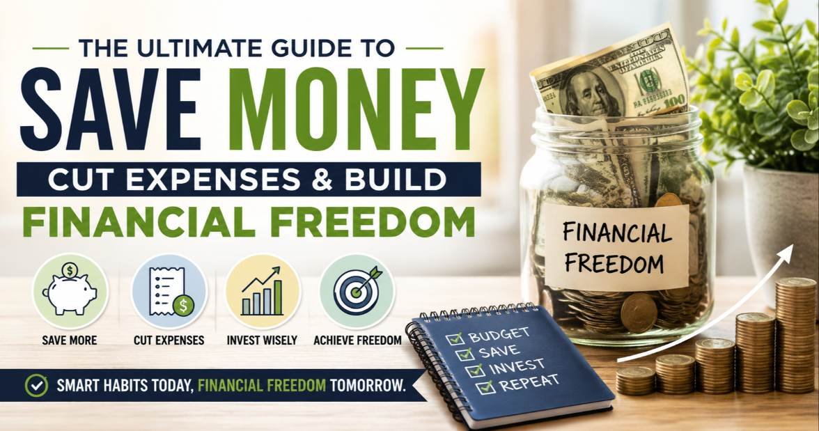 How to save money, cut expenses, and build financial freedom