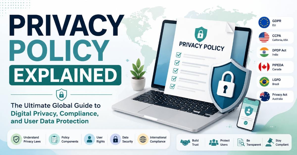 Privacy Policy Explained global digital privacy and data protection guide