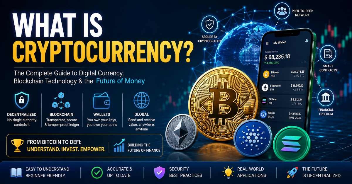 What is cryptocurrency digital currency and blockchain technology explained